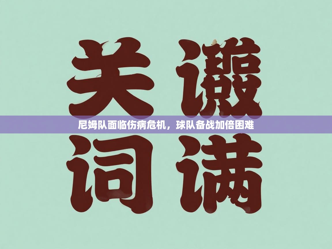 尼姆队面临伤病危机,球队备战加倍困难 第2张