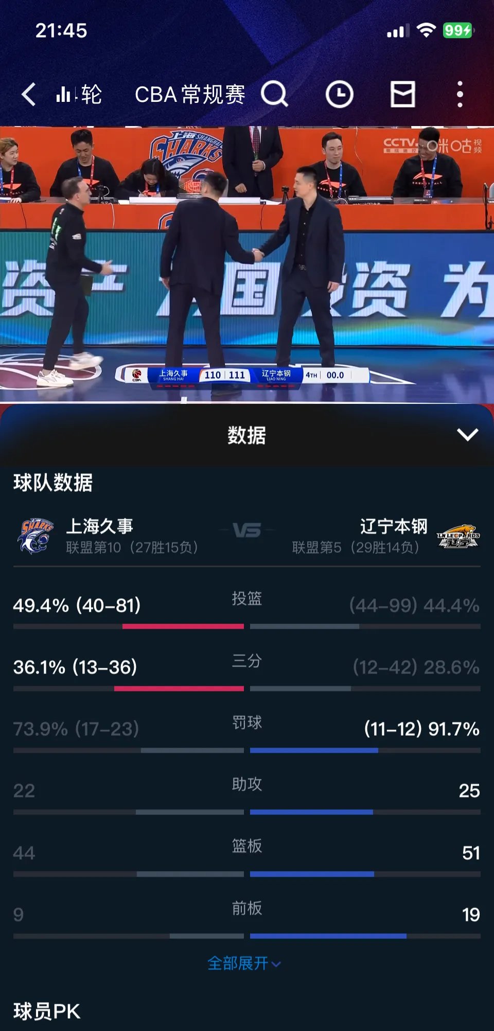 九游体育官网-韩德君17+14辽宁险胜宁波原帅20分山西胜上海(韩德君续约辽宁)